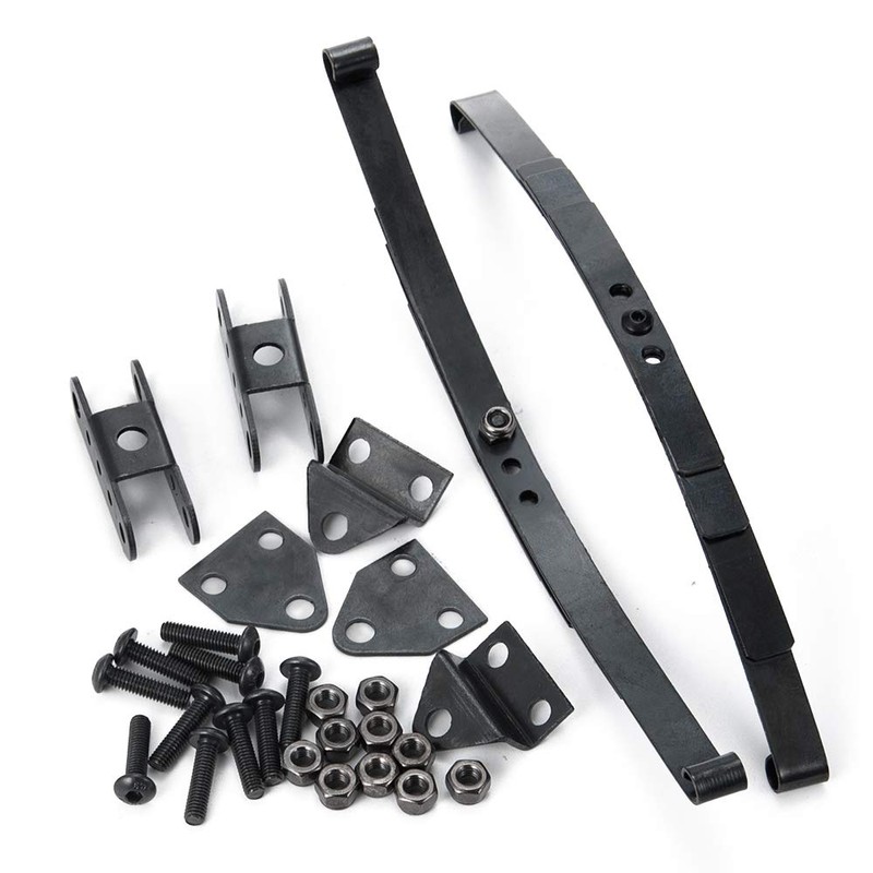 Zolikar 4Pcs Steel Leaf Springs HighLift Chassis Leaf Spring Suspension