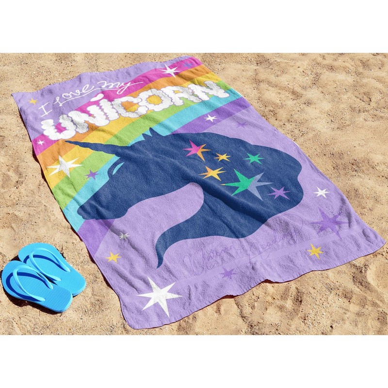 Jay Franco Unicorn Academy Bath Pool Beach Towel - Kids