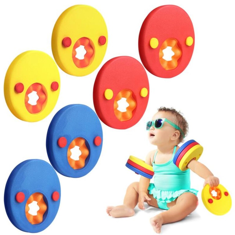 HOTENEAIRE Swimming float discs EVA Foam Swim Arm Band Float