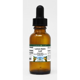Lemon Balm Leaf Glycerite Liquid Extract (1:5) - Vanilla Flavored (1 oz, ZIN: 513224)