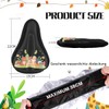 IFUDE Soft children's bicycle saddle with gel seat cushion, stable