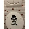 Sticker for Toilet Lid Inside - Use The Force -