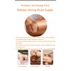 LHYILSWQ 2Pcs Ball Shape Himalayan Salt Hot Massage Stones Spa