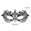 Crown Laser Cut Metal Women's Masquerade Mask Mardi Gras Mask