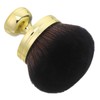 Ipetboom Travel Body Highlighter Brush: Makeup Brush Portable Mushroom Head