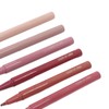 6 Colors Liquid Lip Liner Quick Drying Waterproof Long Lasting