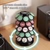 Vurlexat Coffee Pod Storage Compatible with Dolce Gusto Carousel, 360°