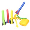 Hopture Rocket Launcher Power Air Toy Set with 10 Foam