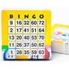 DiPrint 100 Large and Coloured Bingo Cards Made of Sturdy Cardboard