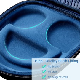 XANAD Kopfhörer Tasche für Sony WH-CH720N Kabelloser Bluetooth Kopfhörer mit Noise Cancelling Over-Ear Headphone Case blau