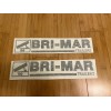 BRI-MAR Trailers OEM Replacement TRAILER DECAL Stickers - SET OF
