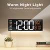 JALL 16" Large Digital Wall Mount Clock, Count Down Timer,