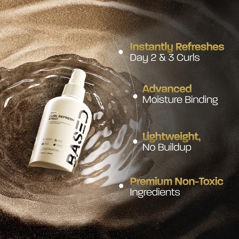 BASED Curl Refresh Spray - Instantly Refresh & Define Curls