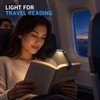 USB-C Rechargeable Clip-On Book Light, 3 Color Temperatures & 5