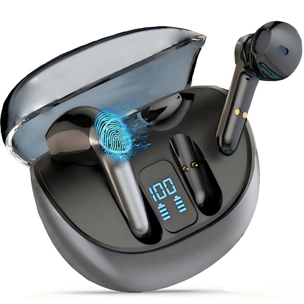 LUANMA Auriculares Inalámbricos, Audífonos Bluetooth Inalámbricos, Bluetooth 5.4, 30 Horas