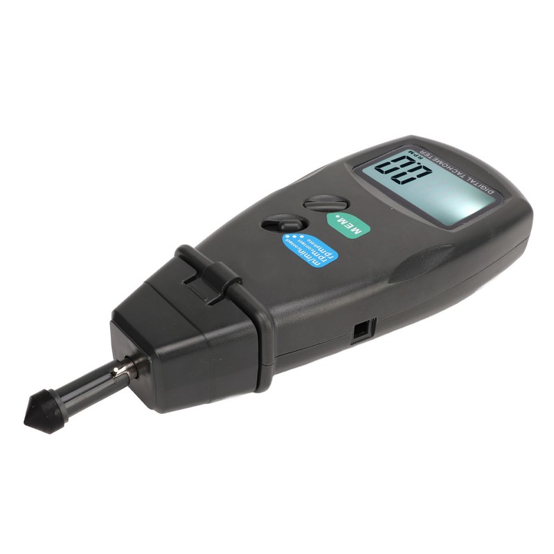 Tachometer LCD Digital Handheld Contact Non Contact 4 Test Mode