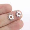 UR URLIFEHALL 20 Pcs 304 Stainless Steel Sun Charms Metal