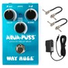 Way Huge WM71 Aqua-Puss Analog Delay Effects Pedal Bundle with