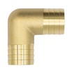 VARIOSAN Elbow Hose Connector 17093 1" (25mm) 90° Angle Brass