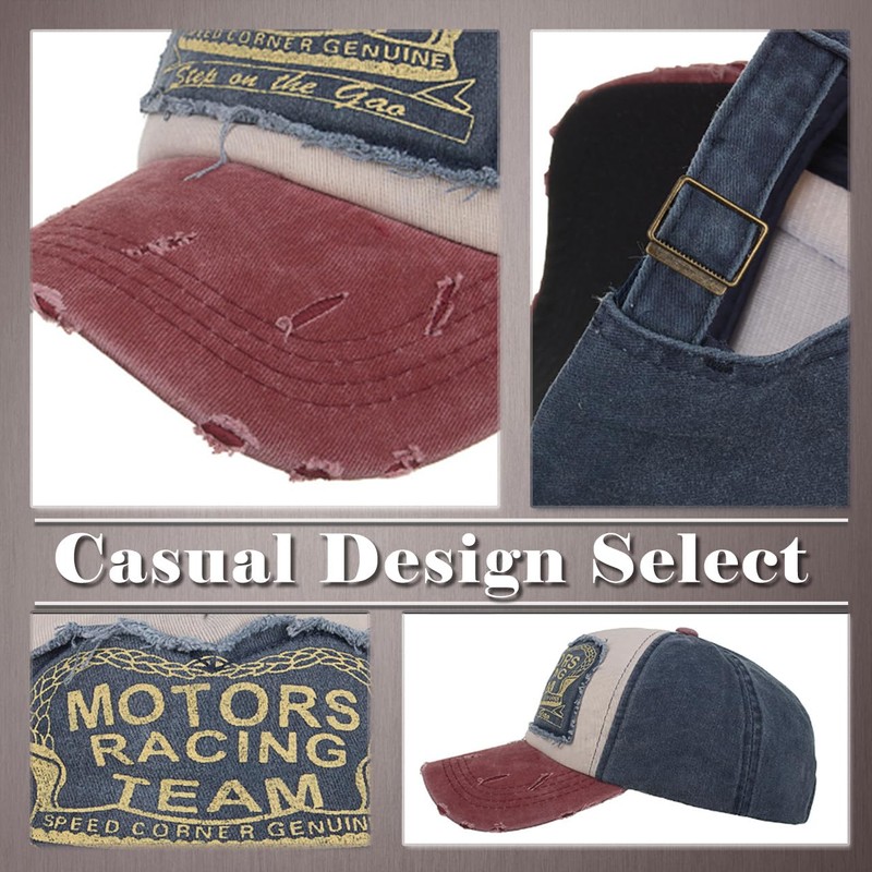 One Limitation CP281 Embroidered Distressed Casual Cap, Hat, Outdoor, Fashionable,