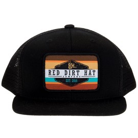 Red Dirt Hat Co. Youth Red Dirt Roam Free Sunset Patch Cap