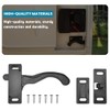 Bittwee RV Screen Door Latch Kit with Screws, Camper Door