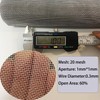 304 Stainless Steel Mesh Screen 20 Mesh Woven Wire Screen