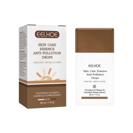 EELHOE Self-Tanning Cream for Summer Beach Black Skin Care with Moisturizing and Firming Facial EssenceSize: 30ml