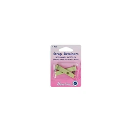 Hemline H788.S | Skin Bra Shoulder Strap Retainer | 1 Pair With Safety Pin