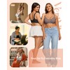 Vertvie Bras for Women No Underwire Wireless Support Bra Underarm-Smoothing