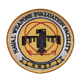 Naval Weapons Evaluation Facility (NWEF) Patch – Hook and Loop