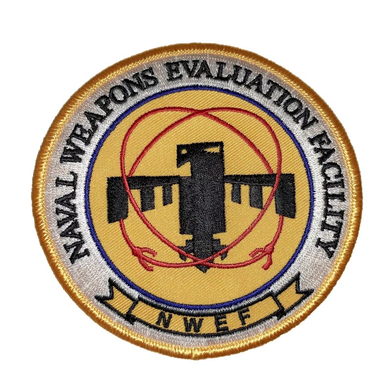 Naval Weapons Evaluation Facility (NWEF) Patch – Hook and Loop
