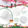 REFORUNG Christmas Snow Blanket Set Artificial Snow Blanket Fake White