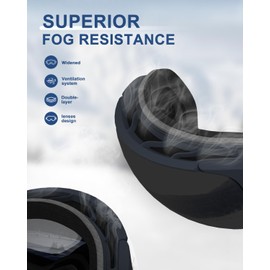 Silkycasters Ski Goggles PRO, Interchangeable Lens 100% UV400 Protection, Unisex Snow Goggles for Men & Women