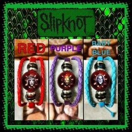SLIPKNOT COREY JIM & MICK THREE COLOR BRACELETS  GIFT & CONCERT MERCHANDISE