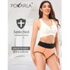 POKARLA - Ropa interior de algodón para mujer, de cintura