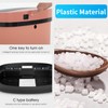 BestOffice Trash Can Broken-Resistant Plastic Touch Free High-Capacity Garbage Can
