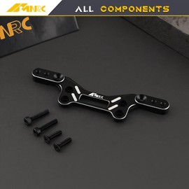 NMNRC Alum Rear Shock Tower Brace Damper Plate for Arrma 1/14 Typhon Grom 4X4 RTR Series Upgrade Part Black