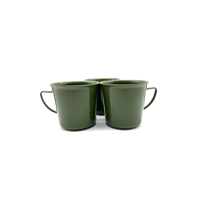 Children's Plastic Cup 180 ml Set of 3 Olive Green