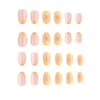 24PCS Yellow Flower 3D Press on Nails - Summer Jelly