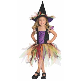 Rubie's Baby Girls' Storytime Wishes Glitter Witch Costume,As Shown,Infant(US Size 1-2 6/12months)