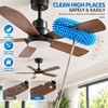 Extendable Microfiber Duster for Ceiling Fan Cleaning – Long Handle