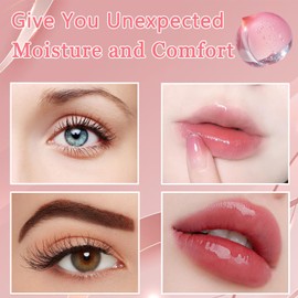 TIRDET 30 Pairs Lip Mask & Eye Mask, 24K Gold Gel Crystal Collagen Under Eye Patches for Dark Circles, Fine Lines and Wrinkles, Moisturizing Lip Masks