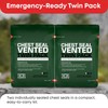 Ever Ready First Aid Vented Chest Seal with Quick Tear