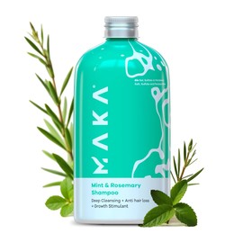 Mint & Rosemary Shampoo - Oily Hair & Hair Growth for Women & Men Procapil for Oil Control, Strengthening, and Scalp Care, Gentle Sulfate-Free Cleanse 16 Fl Oz