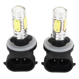 2x Car Truck 5 COB LED 7.5W 6500K HID White Fog Lights DRL Bulbs H27W/2 881