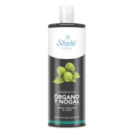 Shampoo Órgano Nogal 950ml Matiza Color Shelo Nabel