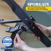 SporGain Lawn Mower Blade Sharpener & Lawn Mower Blade Balancer,