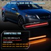 VANKUB Front & Rear LED Side Marker Lights for Acura