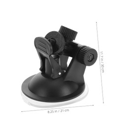 jojofuny Vehicle Recorder Suction Cup Mount Car Mount for Camera Action Camera Easy to Install Suction Cup Holder for Dash Cam
